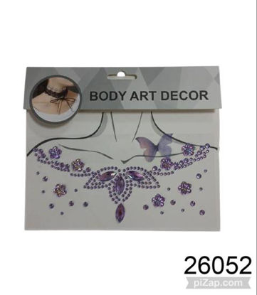 Imagen de STRASS CON STICKER PARA ROSTRO 19*16.5CM 3.26